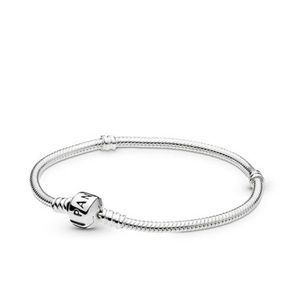 Pandora sterling silver bracelet and jewelry box